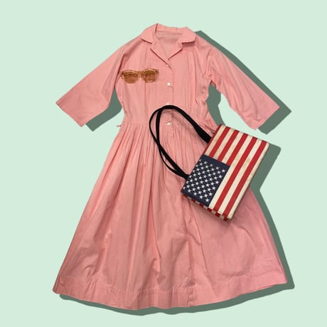 [USED]  PINK♡フロントボタンのワンピース