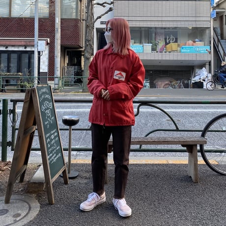 [USED] 真っ赤なVINTAGE COACH JACKET❤️
