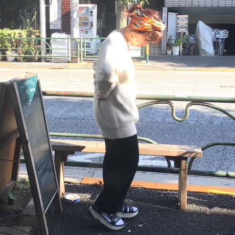 [USED]  シンプルcottonニット