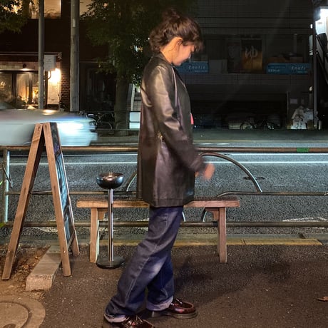 [USED] リアルレザーCAR COAT