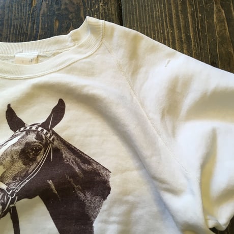 [USED] OLD 馬プリント SWEAT