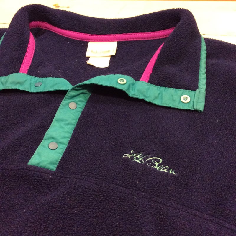 USED] L.L. bean 筆記体ロゴ フリース | garden730