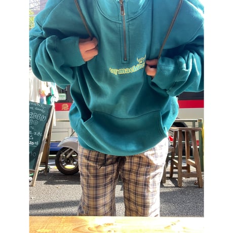 [USED] TOYMACHINE ハーフZIP SWEAT