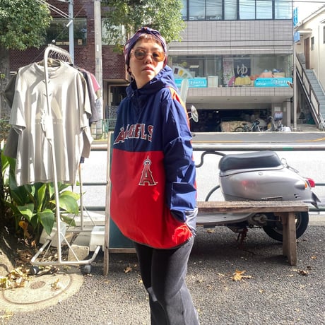 [USED]  “ANGELS” youth size ナイロンアノラック PARKA