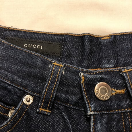 [USED] GUCCI 濃紺デニム