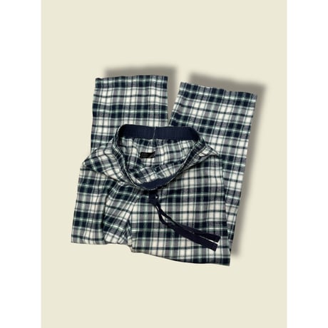 [USED] チェックネル パジャマPANTS