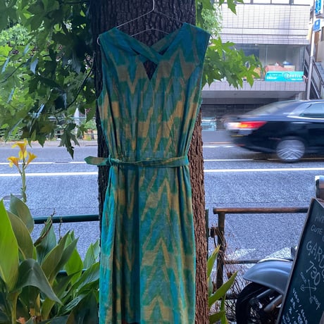 [USED] Greenノースリーブワンピース