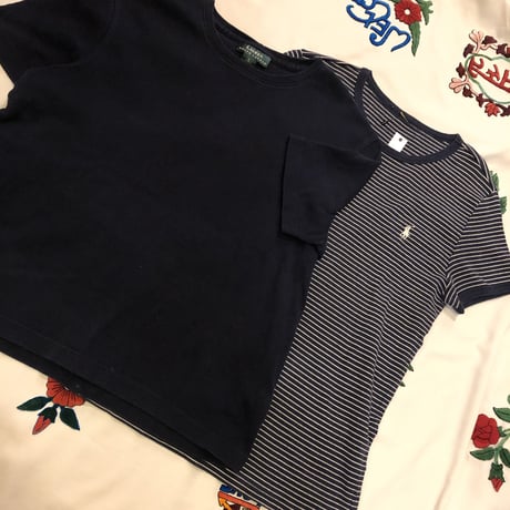 [USED]  ラルフ❤︎ネイビーTee