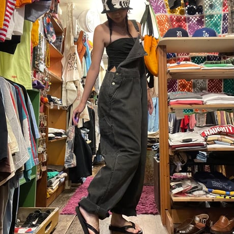 [USED] BENDAVIS BLACK ダック オーバーオール