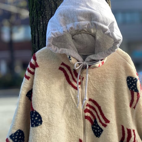 [USED] 星条旗ZIPフリース🇺🇸