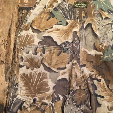 [USED]REAL TREE♡CAMO柄 オーバーオール