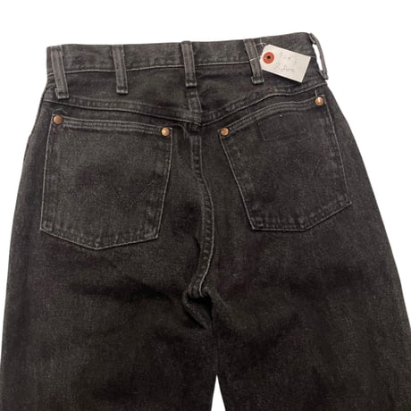 [USED] wrangler BLK DENIM ハイウエスト