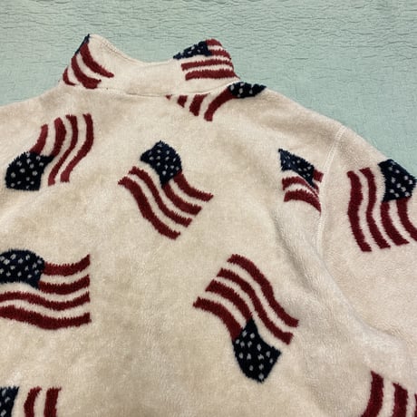 [USED] 星条旗ZIPフリース🇺🇸