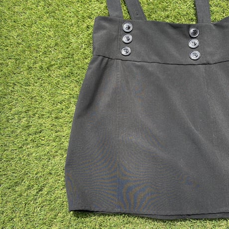 [USED] M●ckey??? BLACKジャンパースカート