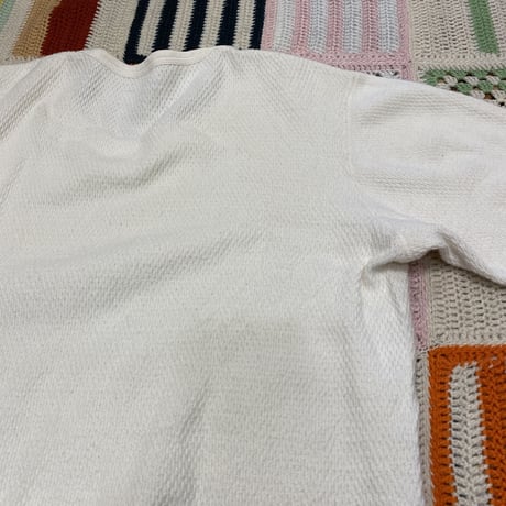 [USED] vintage  COTTON ハニカムサーマル