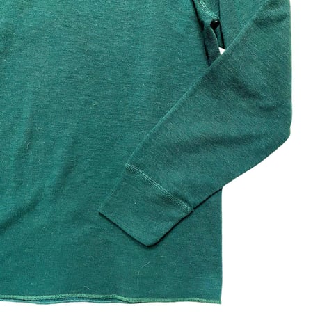 [USED] duofoldウール混クルーネックトップス