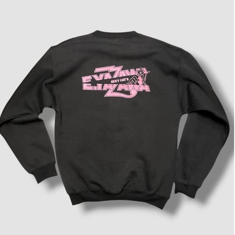 [USED] "SEXY CAT"バックプリントSWEAT🖤🩷