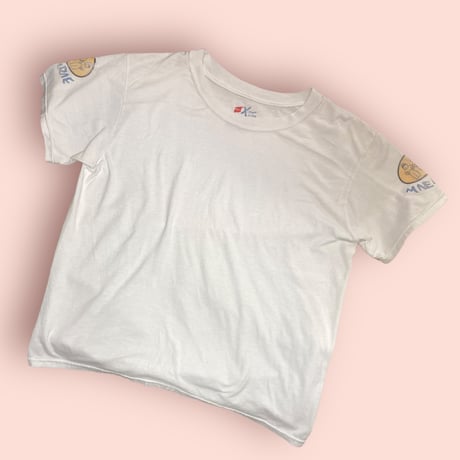 [USED]MAENARAE hanes white tee