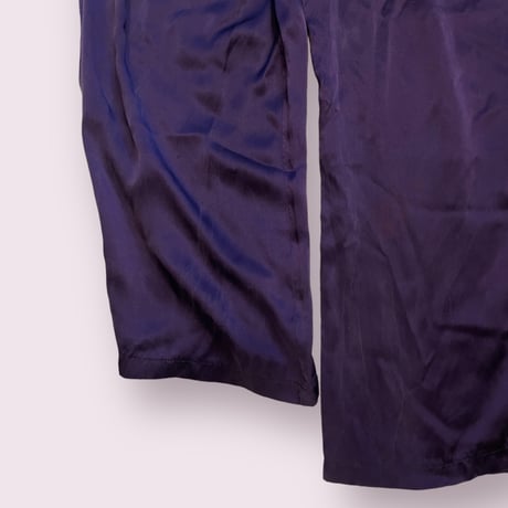 [USED] PURPLE SILKパンツ