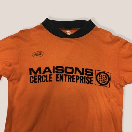 [USED] EURO VINTAGE フロッキープリントTee🧡