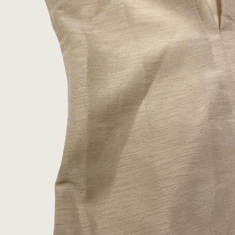 [USED] BEIGE CHINA BLOUSE♡