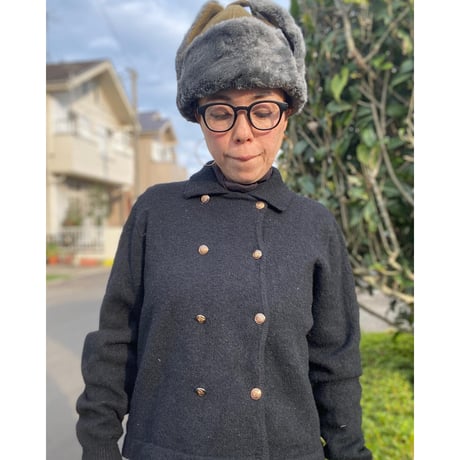 [DEADSTOCK] "RUMANIA" WINTER ボアCAP