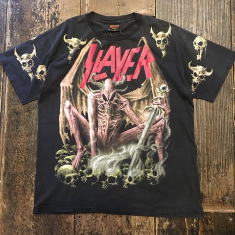[USED] 'SLAYER' バンドTee