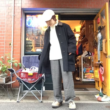 [USED] 黒のリバーシブルコート
