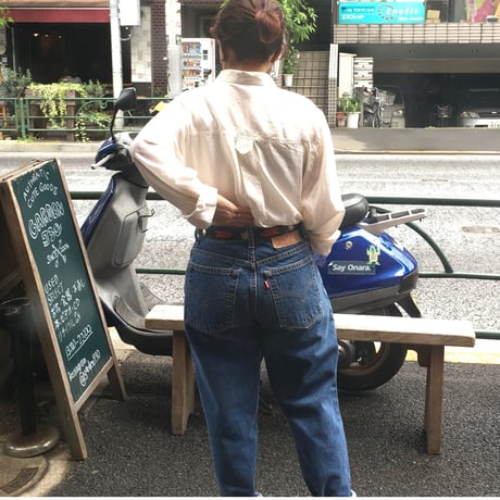 [USED] ふわっとシンプルSILKシャツ