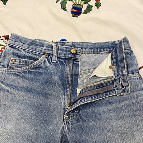 [USED] OLD Lee CUTOFF DENIM / W28 USA