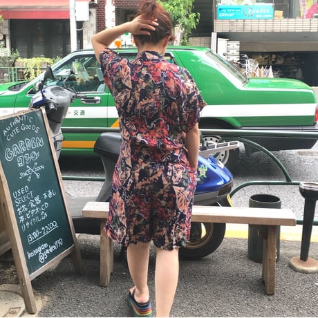 [USED] 南国柄オールインワン