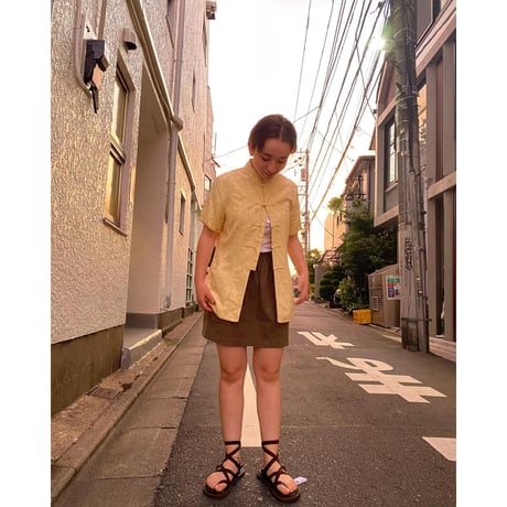 [USED] A.P.C シアサッカー スカート