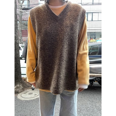[USED] WOOL ニットベスト