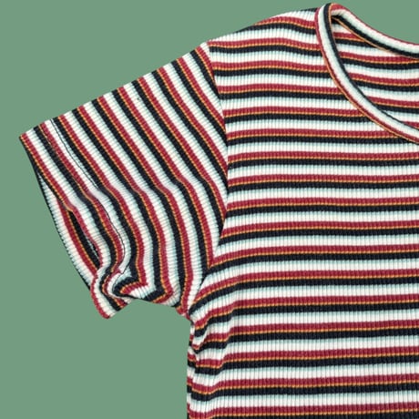 [USED] Euro CUTE size ボーダーtee