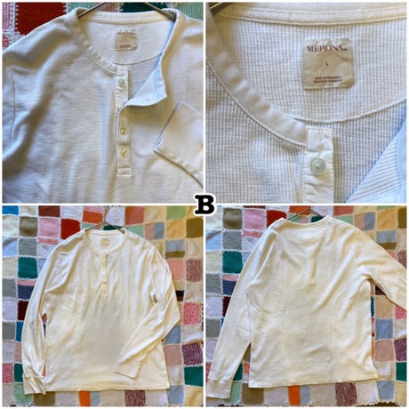 [USED] WIDE シルエット サーマル LONG Tee