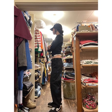 [USED] "Dickies" BLKパンツ（W32/L25）