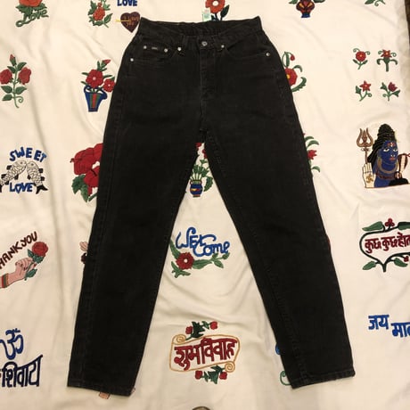 [USED] Lee  テーパード BLACKデニム