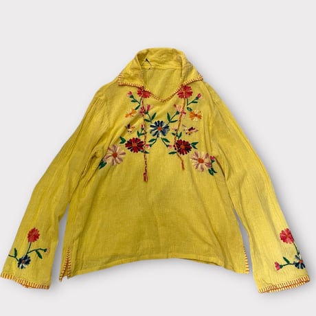 [USED]花柄刺繍TOPS