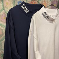 [DEAD STOCK] FRANCE POLICE モックネック ロンTee