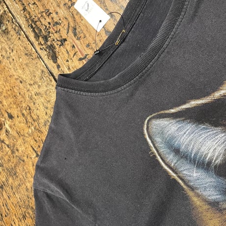 [USED]  両面 オオカミ🐺🔥 プリント Tee