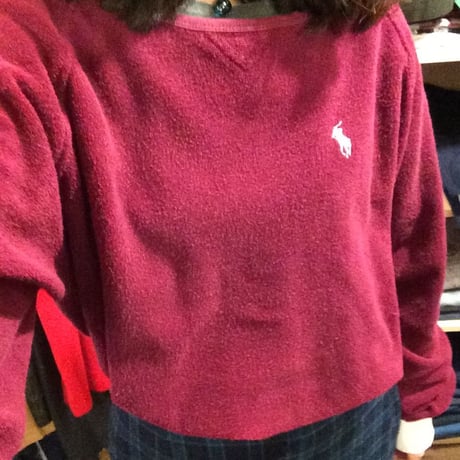 [USED] POLO パイル地トップス
