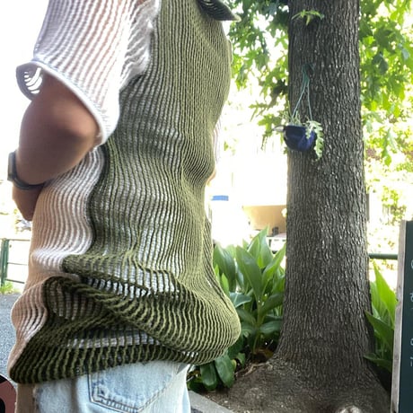 [DEADSTOCK] EURO ミリタリー ネットTee