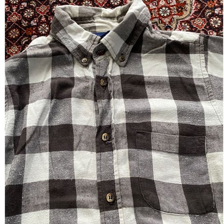 [USED] GOODサイズ ❤️Cotton ネルシャツ