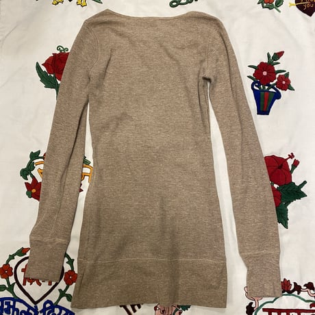 [USED] あずき色♡ vintage サーマル