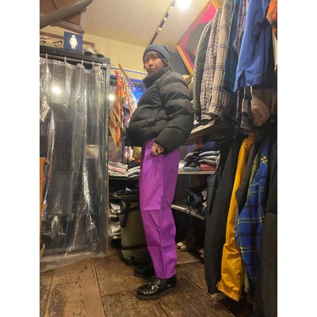[USED] "Reebok"💜NYLON PANT