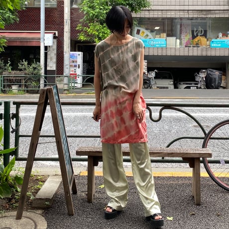 [USED] さらっさら サテンPANTS