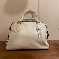 [USED] "agnes b." レザーボストンバッグ
