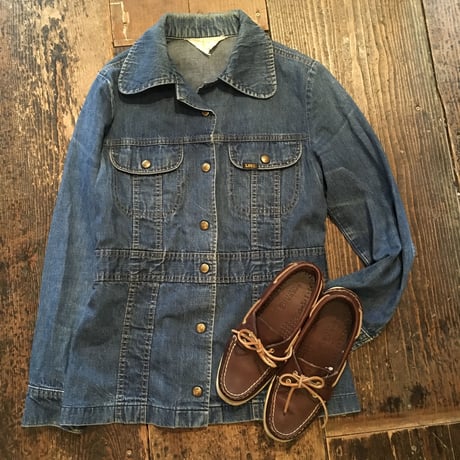 [USED] 70's Lee  デニムブッシュジャケット