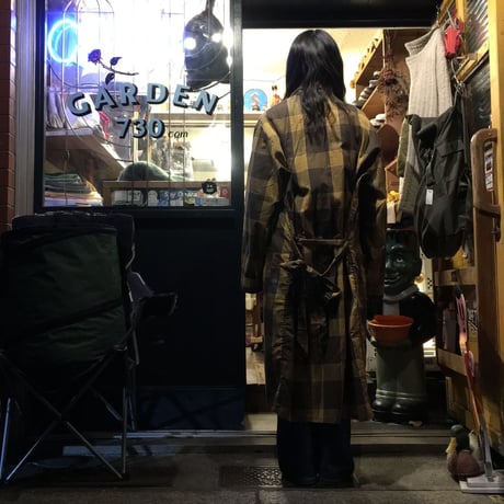 [USED] 60's~70's BRENT チェックガウン