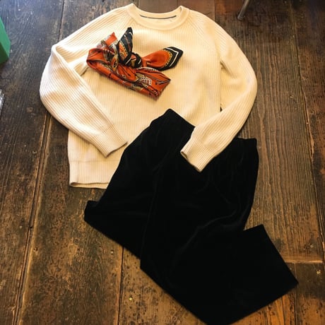 [USED]  シンプルcottonニット